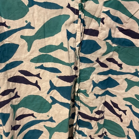 Roberta Roller Rabbit Fish shirt size M - Picture 4 of 6